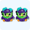 Taco Bell Plush 2PCS