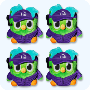 Taco Bell Plush 4PCS